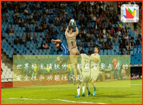 世界杯竞猜软件下载前需要考虑的安全性和功能性问题
